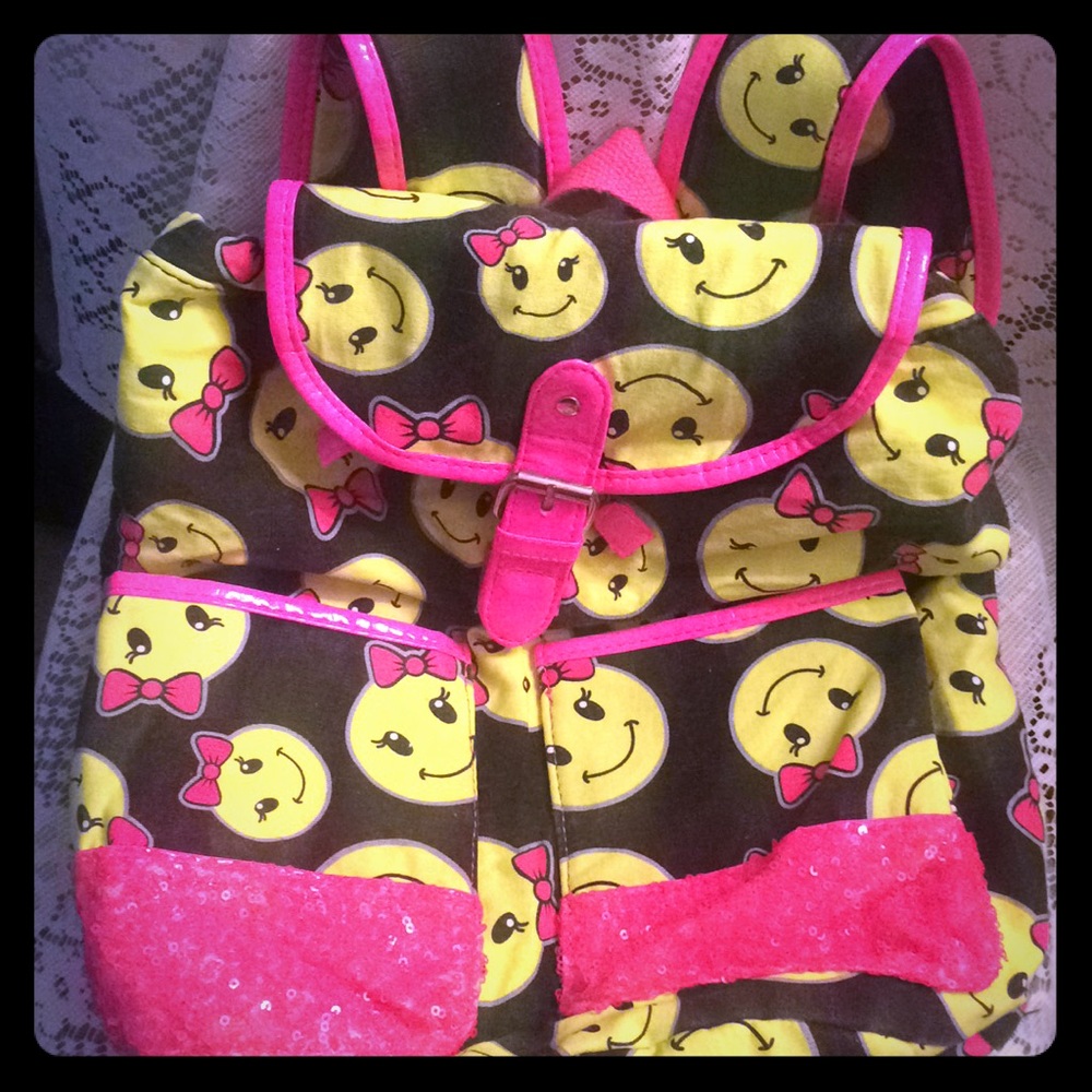 Justice Emoji Backpack